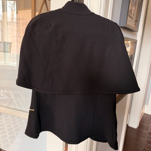 NWT Joseph Ribkoff Black Cape Jacket Size 10 - Picture 3 of 10